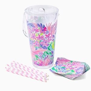 Lilly Pulitzer Pitcher Party Set